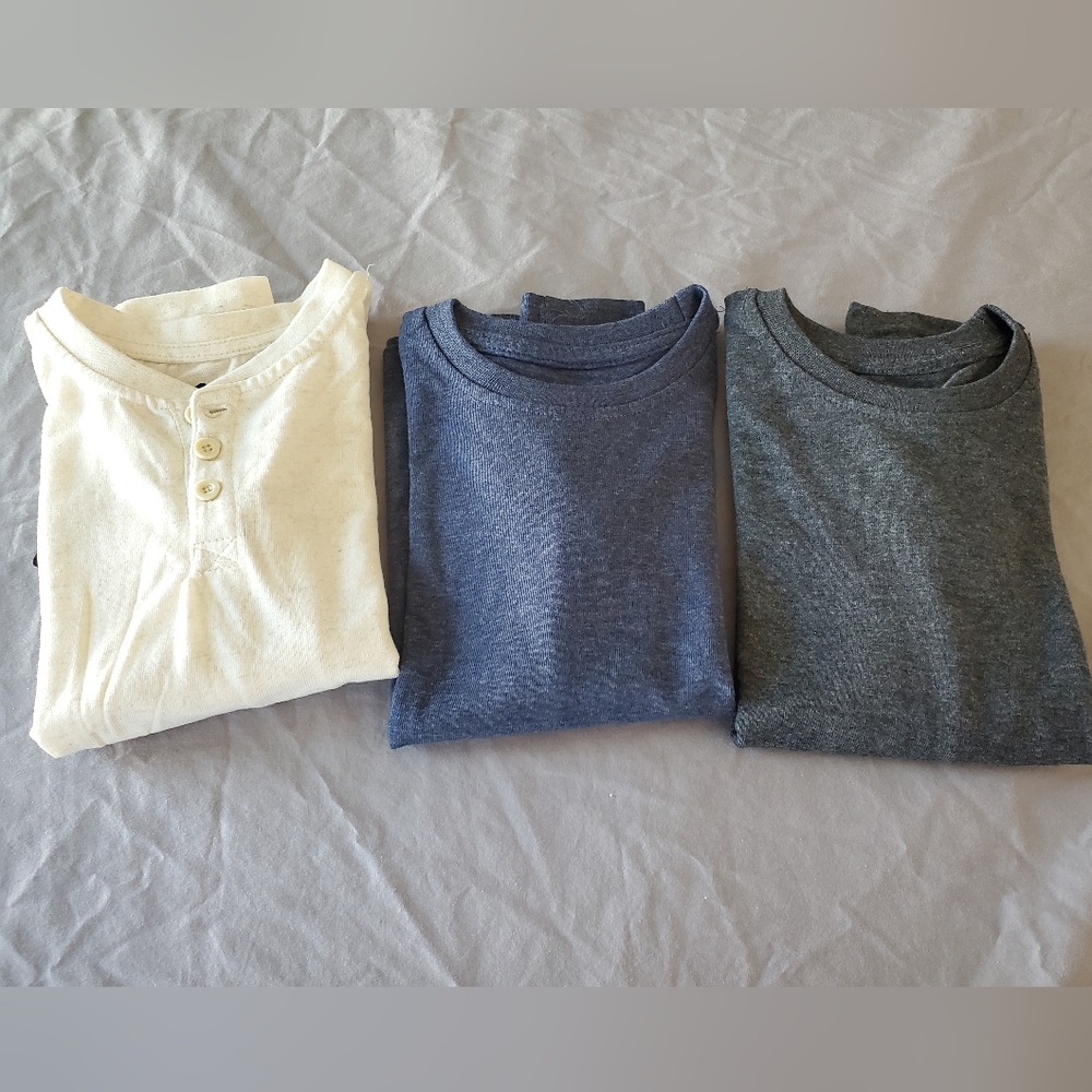 Lee 3 Piece Set of Long Sleeve Shirts Boys Size 6